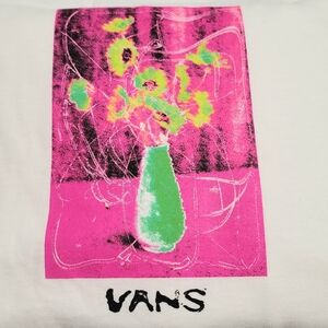 Men's VANS Crew Neck T-shirt Size Large